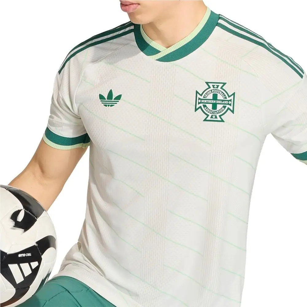 Adidas clothing - adidas Northern Ireland 26 Away Authentic Jersey - SB1158-KC2980 - White 4