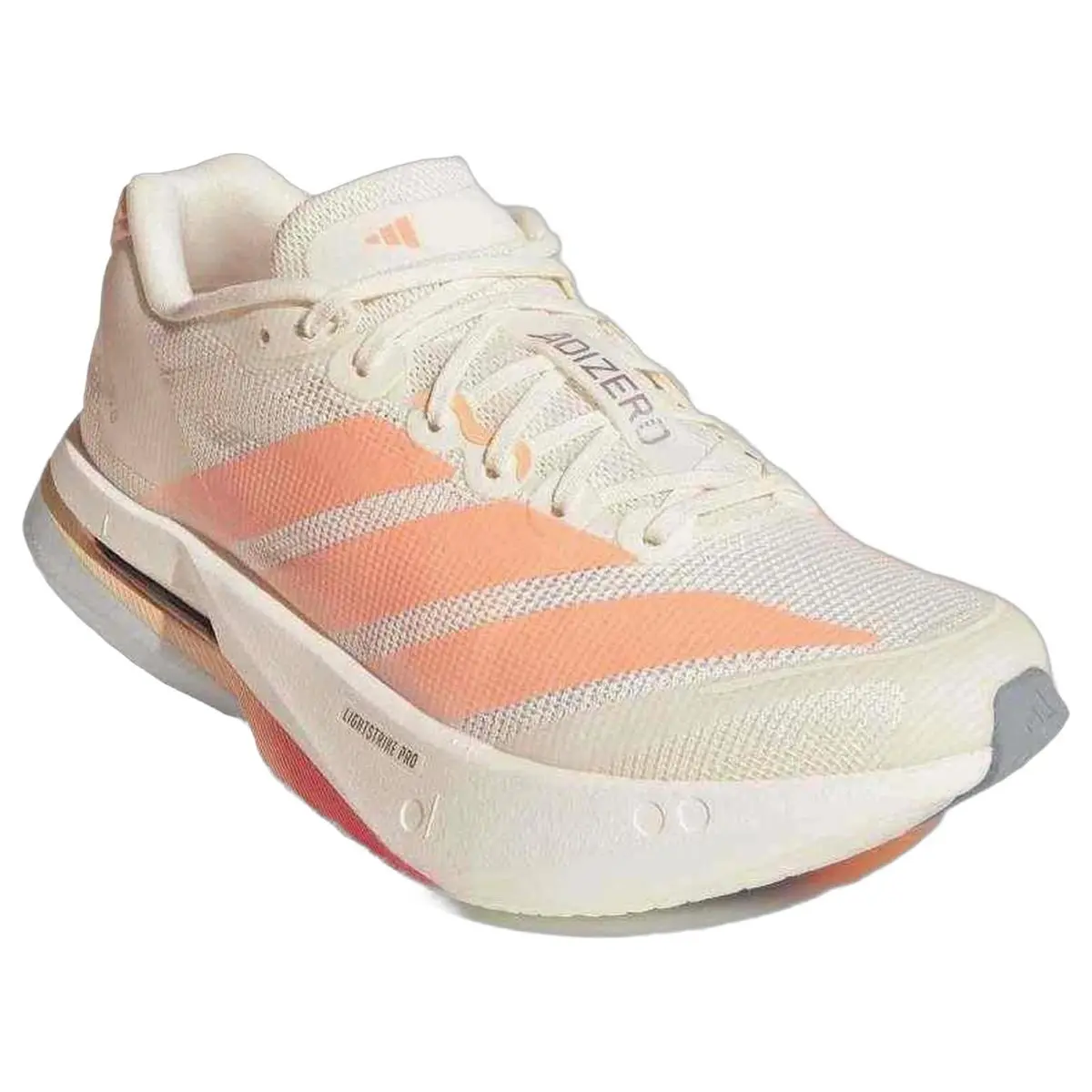 Adidas shoes - Adizero Boston 13 - Adizero Boston - JP9249 - Off White/Beam Orange/Acid Orange 1
