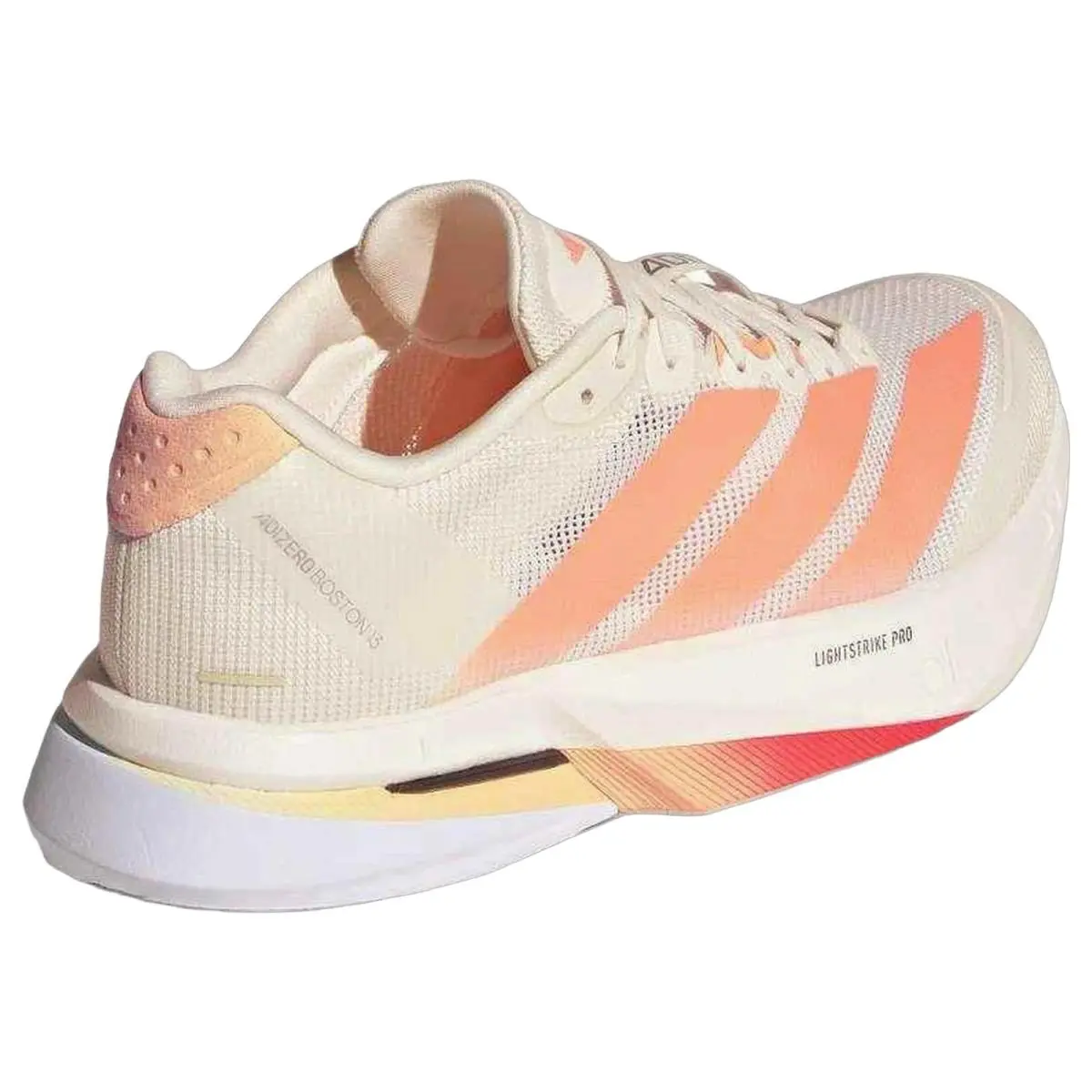 Adidas shoes - Adizero Boston 13 - Adizero Boston - JP9249 - Off White/Beam Orange/Acid Orange 2