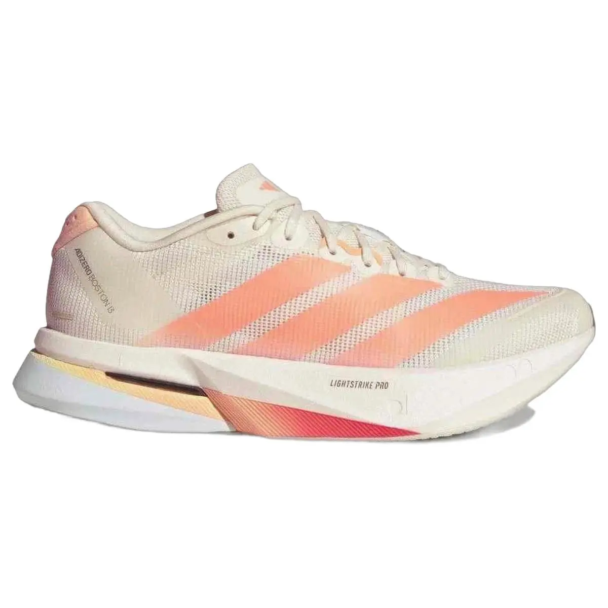 Adidas shoes - Adizero Boston 13 - Adizero Boston - JP9249 - Off White/Beam Orange/Acid Orange 8