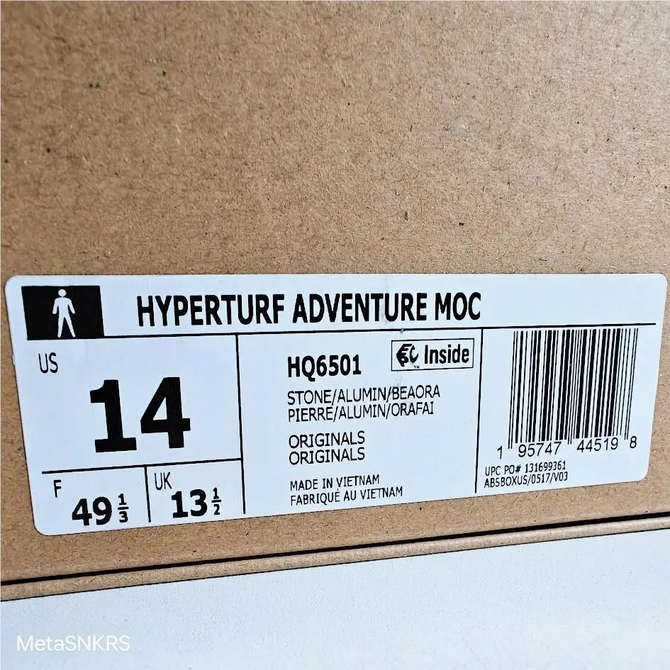 Adidas shoes - adidas Hyperturf - Hyperturf - HQ6501 - Stone/Aluminium/Beam Orange 0