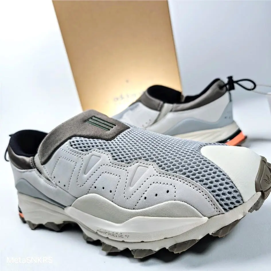 Adidas shoes - adidas Hyperturf - Hyperturf - HQ6501 - Stone/Aluminium/Beam Orange 2