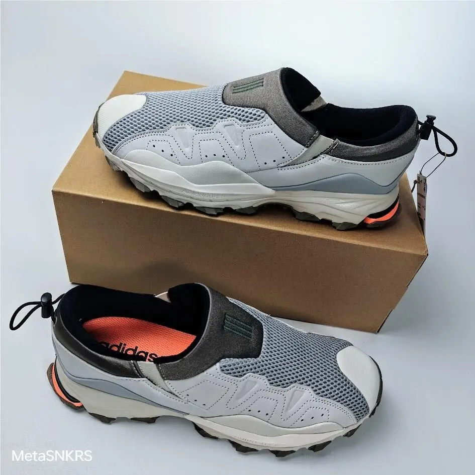 Adidas shoes - adidas Hyperturf - Hyperturf - HQ6501 - Stone/Aluminium/Beam Orange 6