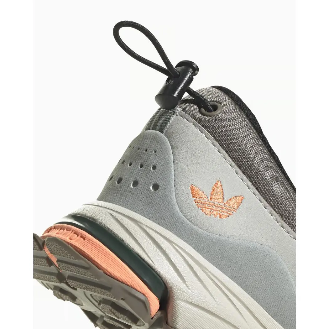 Adidas shoes - adidas Hyperturf - Hyperturf - HQ6501 - Stone/Aluminium/Beam Orange 21
