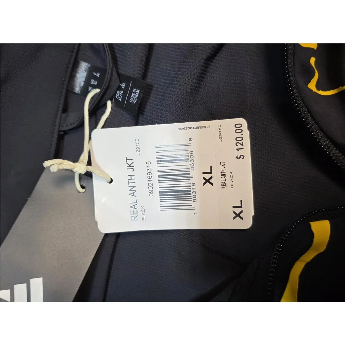 Adidas clothing - adidas Firebird - Firebird - JZ9150 - Black, Yellow 1