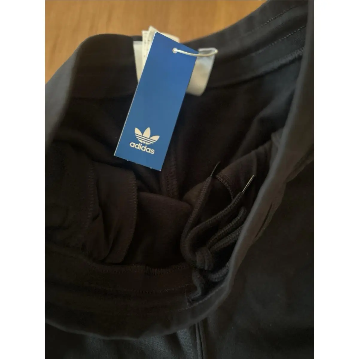 Adidas clothing - Adidas Trefoil Essentials - Trefoil Essentials - IY7361 - Black 6