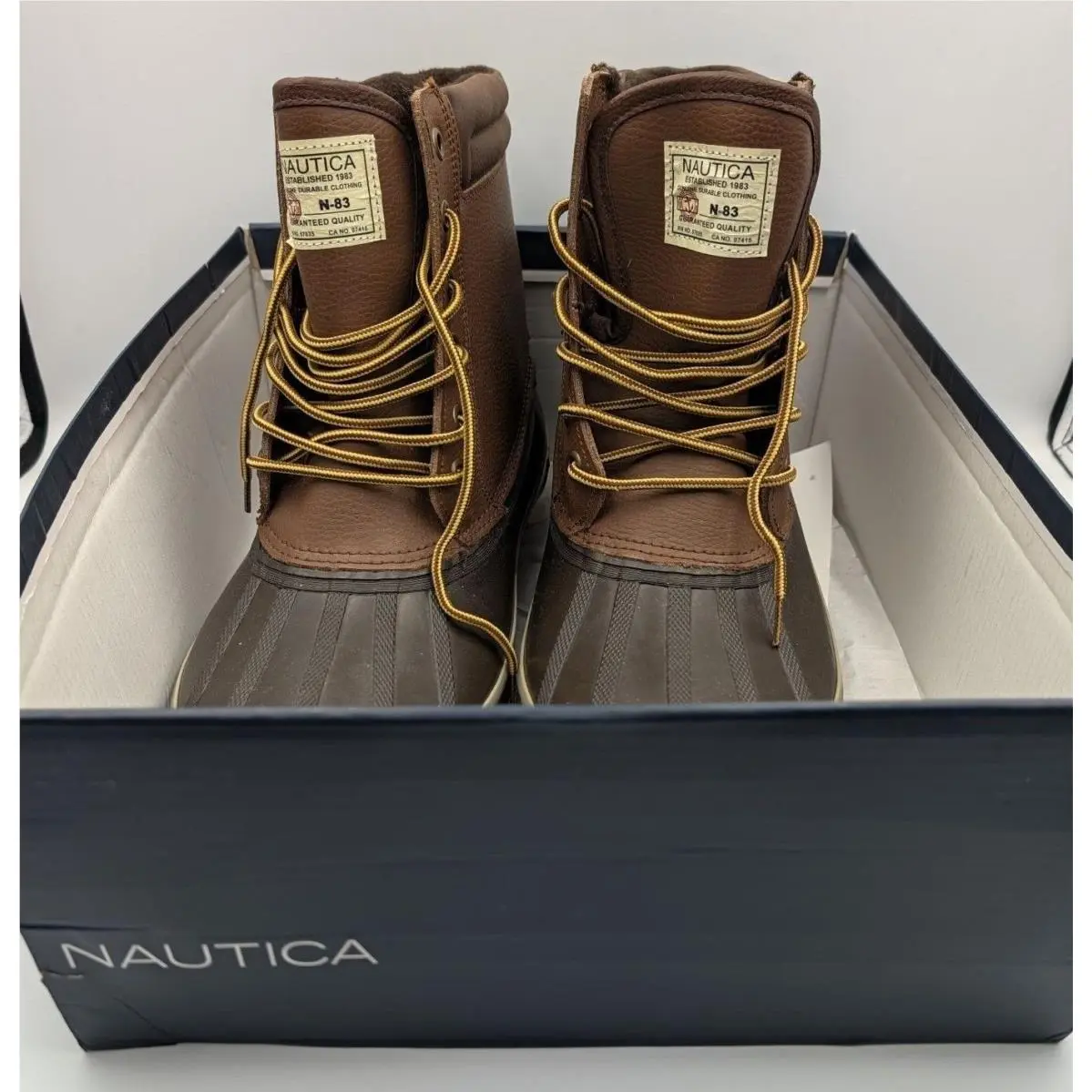 Nautica shoes - Nautica Channing Pebbled - Channing Pebbled - Brown 10