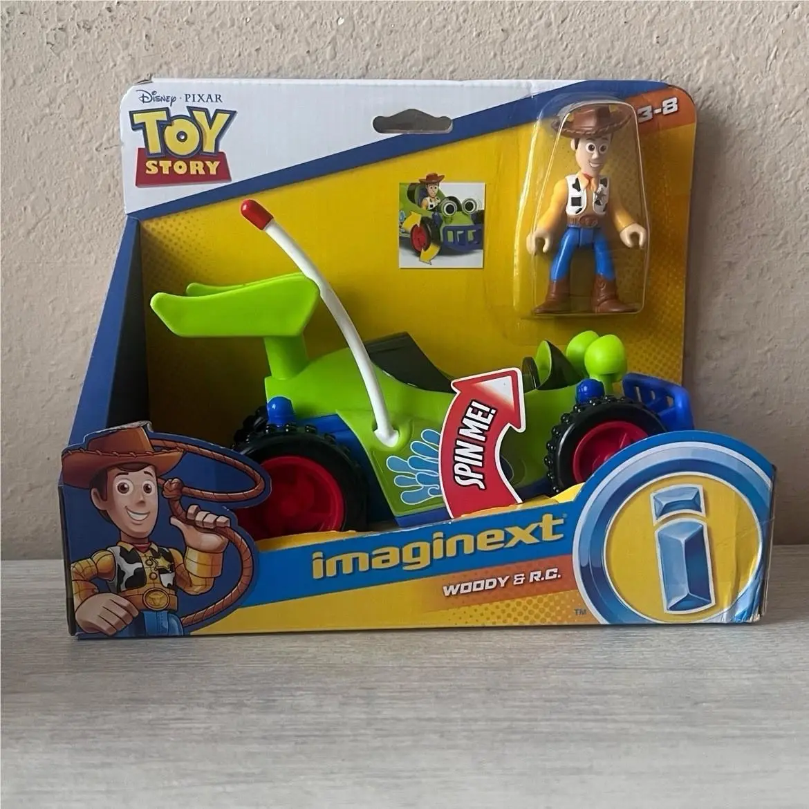 Imaginext Disney Pixar Toy Story Woody R.c. Action Figure Set Fisher-price