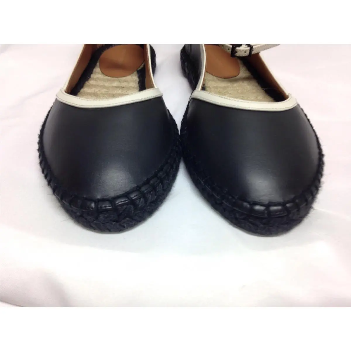 Giorgio Armani shoes - Black/White trim 2