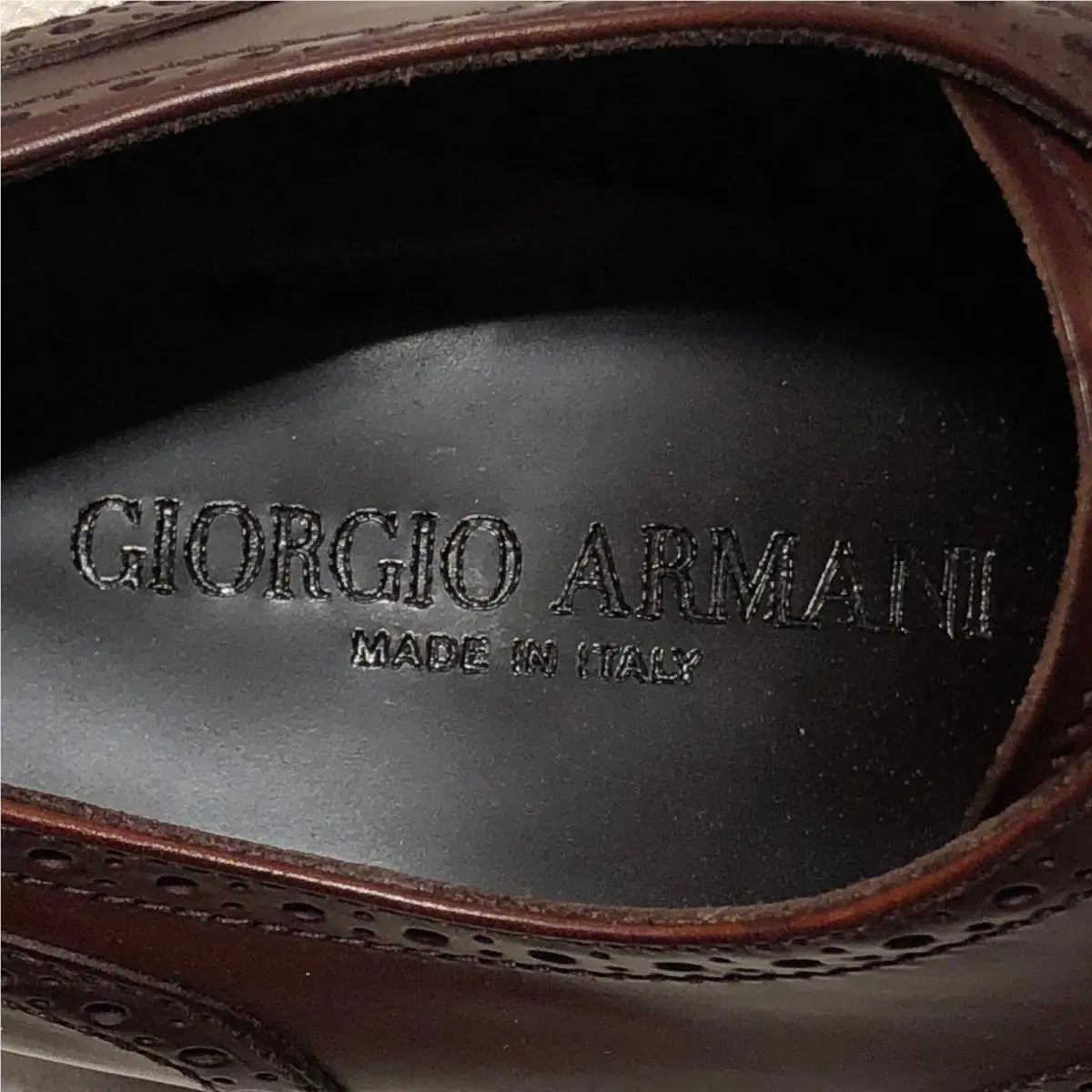 Giorgio Armani shoes - X2C448 - X2C448 - Brown 11