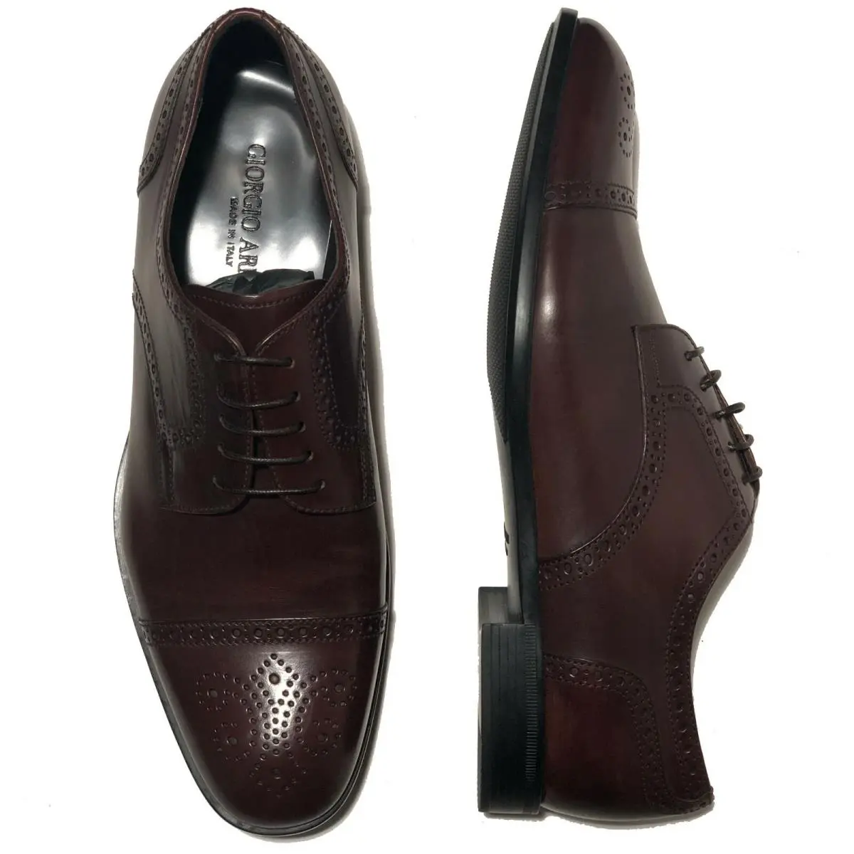 Giorgio Armani shoes - X2C448 - X2C448 - Brown 12
