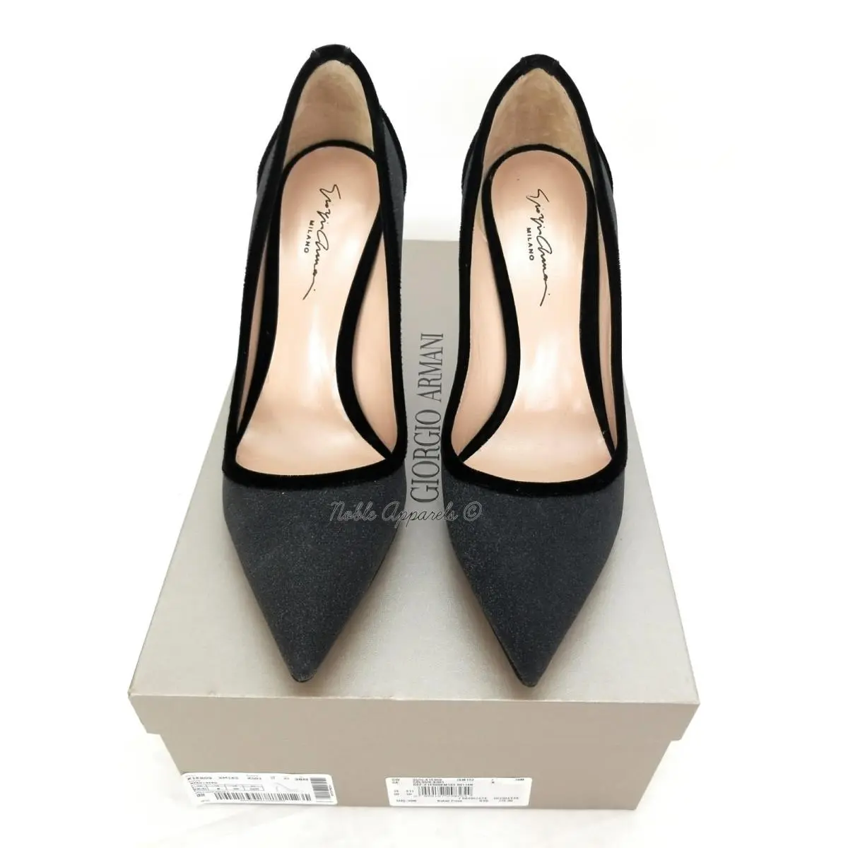 Giorgio Armani shoes - GIORGIO ARMANI Decollete - Decollete - X1E809XM183K001 - Black (UPC: 8055187298254) 7