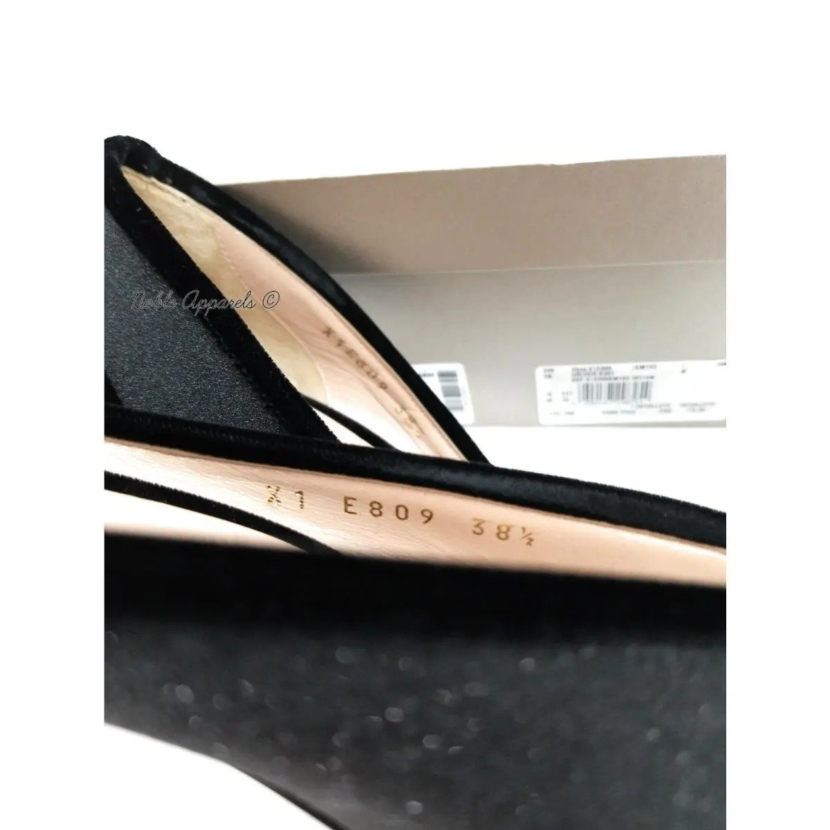 Giorgio Armani shoes - GIORGIO ARMANI Decollete - Decollete - X1E809XM183K001 - Black (UPC: 8055187298254) 11