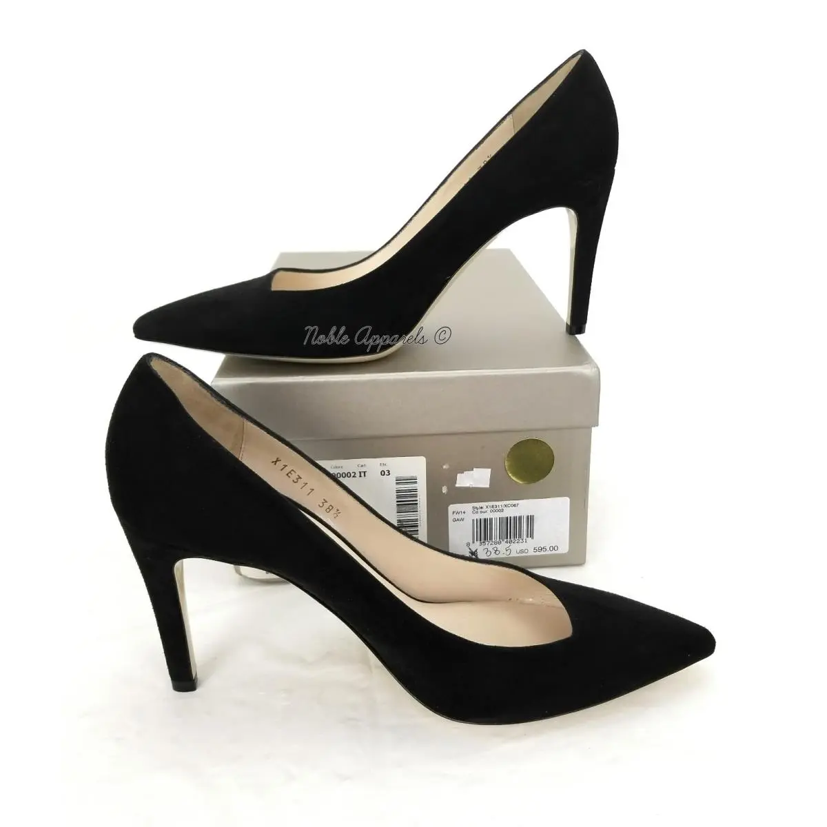 Giorgio Armani shoes - X1E311XC06700002 - X1E311XC06700002 - Black (UPC: 8057280402248) 8