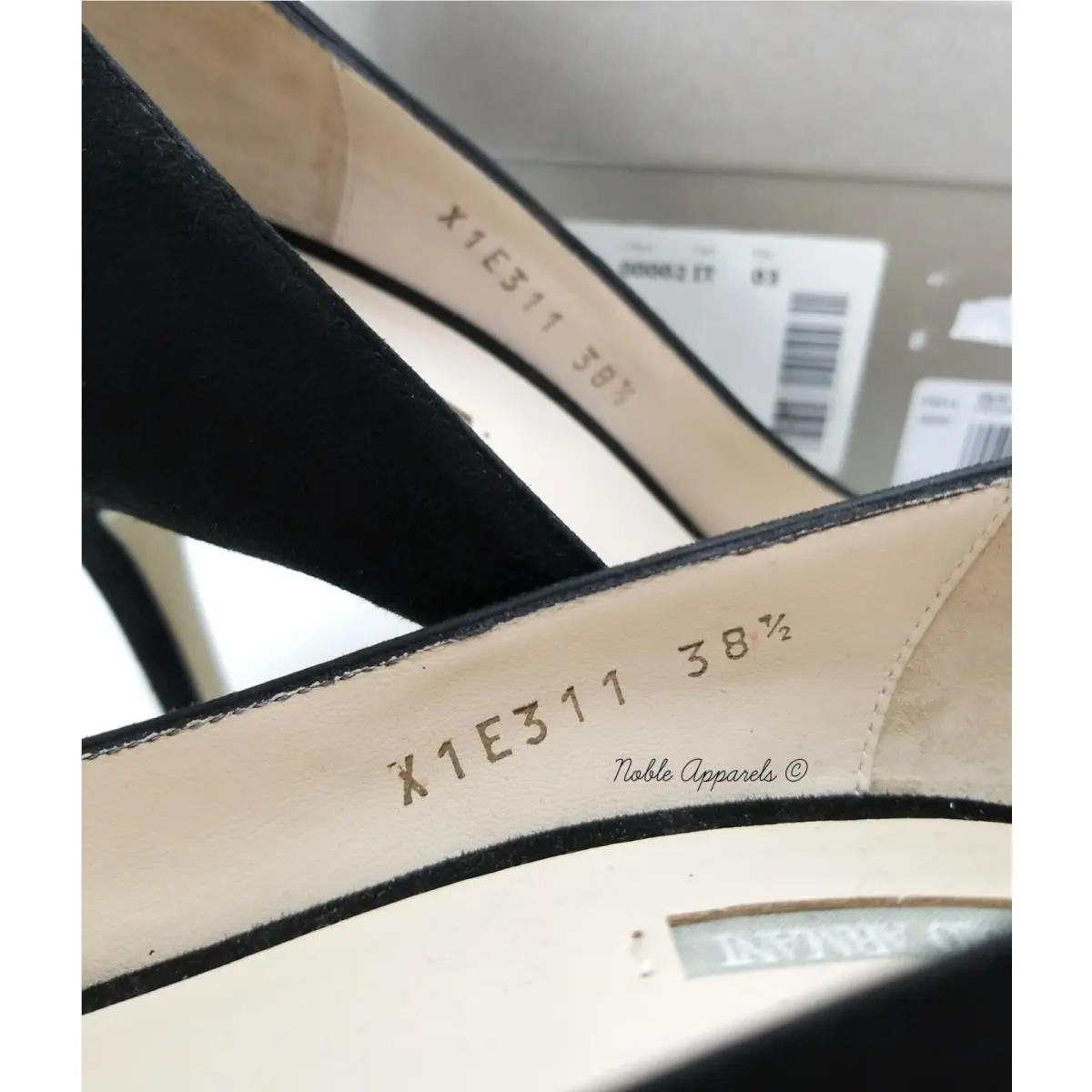 Giorgio Armani shoes - X1E311XC06700002 - X1E311XC06700002 - Black (UPC: 8057280402248) 9