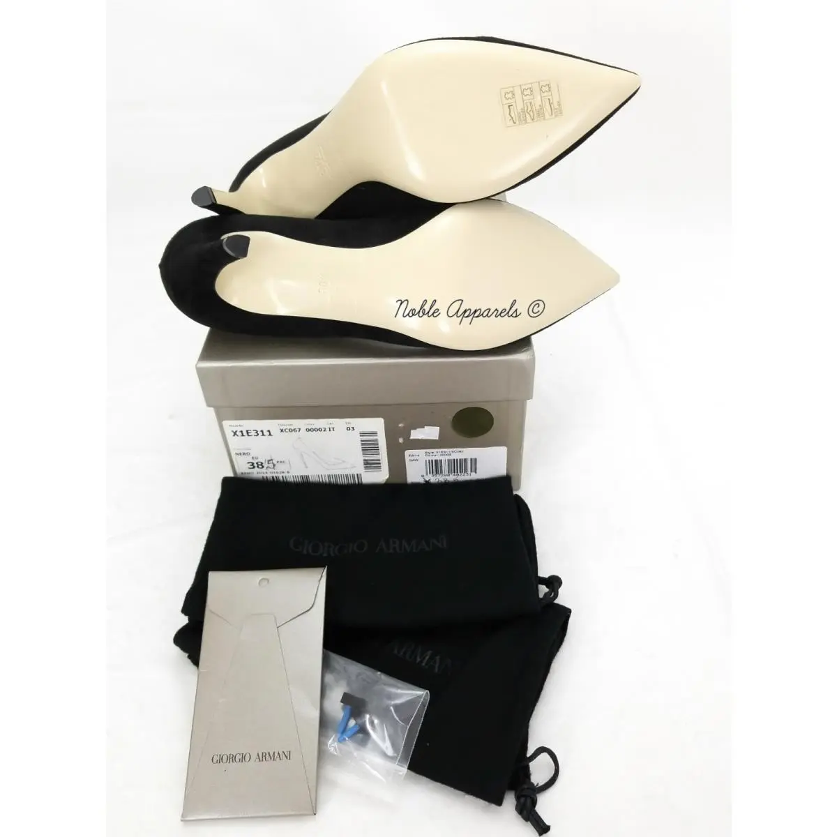 Giorgio Armani shoes - X1E311XC06700002 - X1E311XC06700002 - Black (UPC: 8057280402248) 10