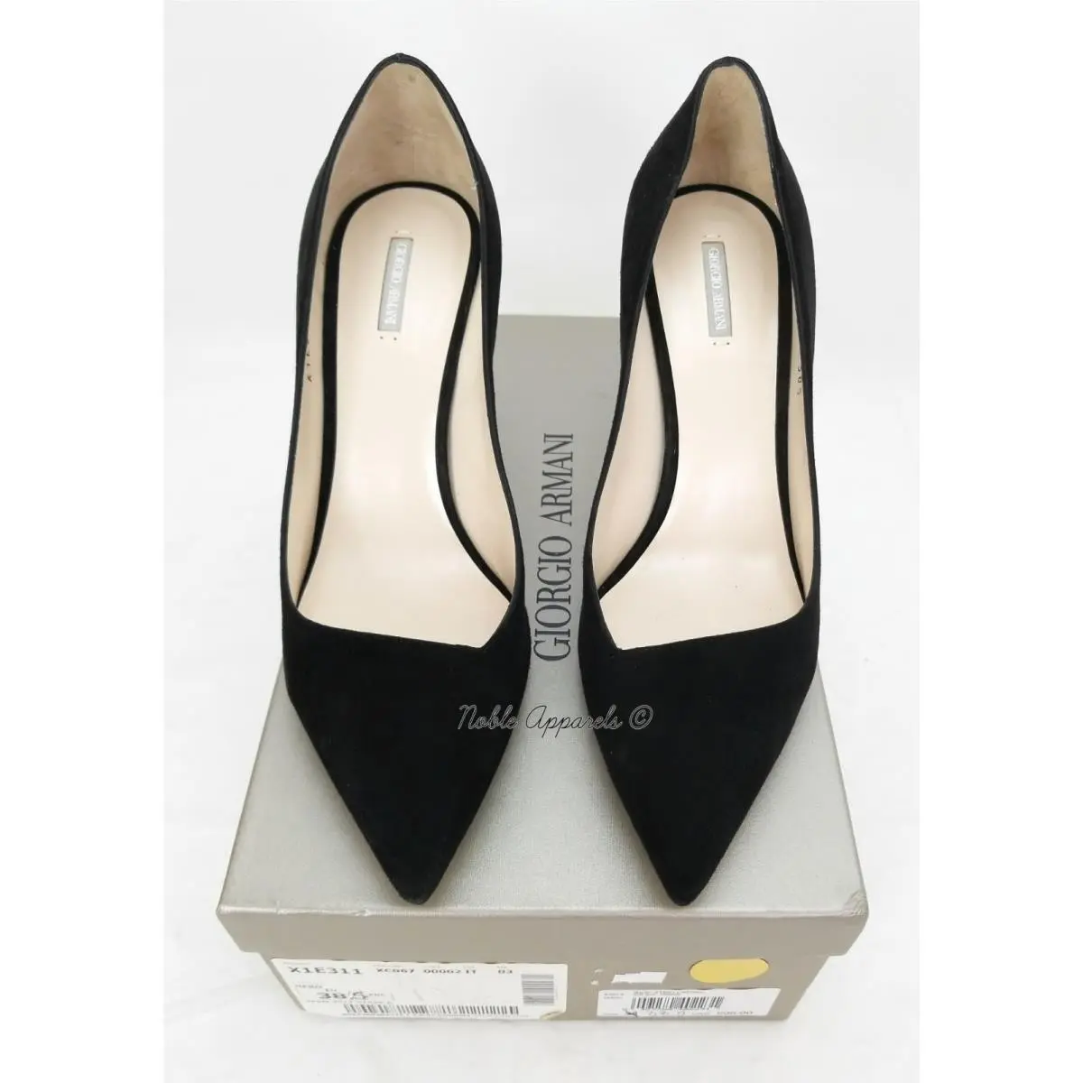 Giorgio Armani shoes - X1E311XC06700002 - X1E311XC06700002 - Black (UPC: 8057280402248) 4