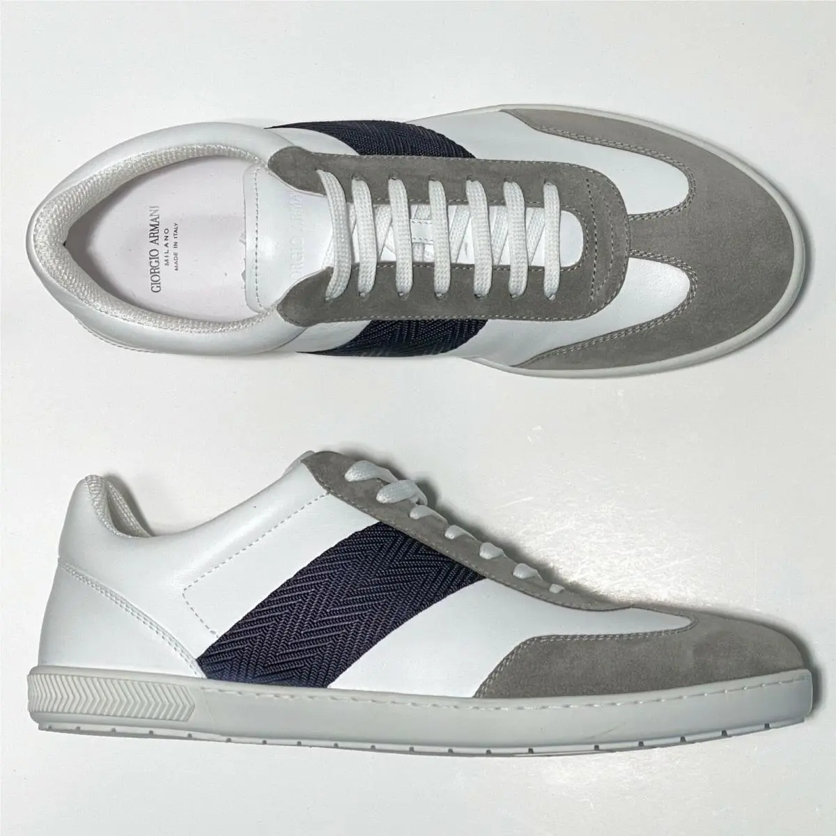 Giorgio Armani shoes - X2X097 - x2x097 097 - White (UPC: 8059972996660) 4