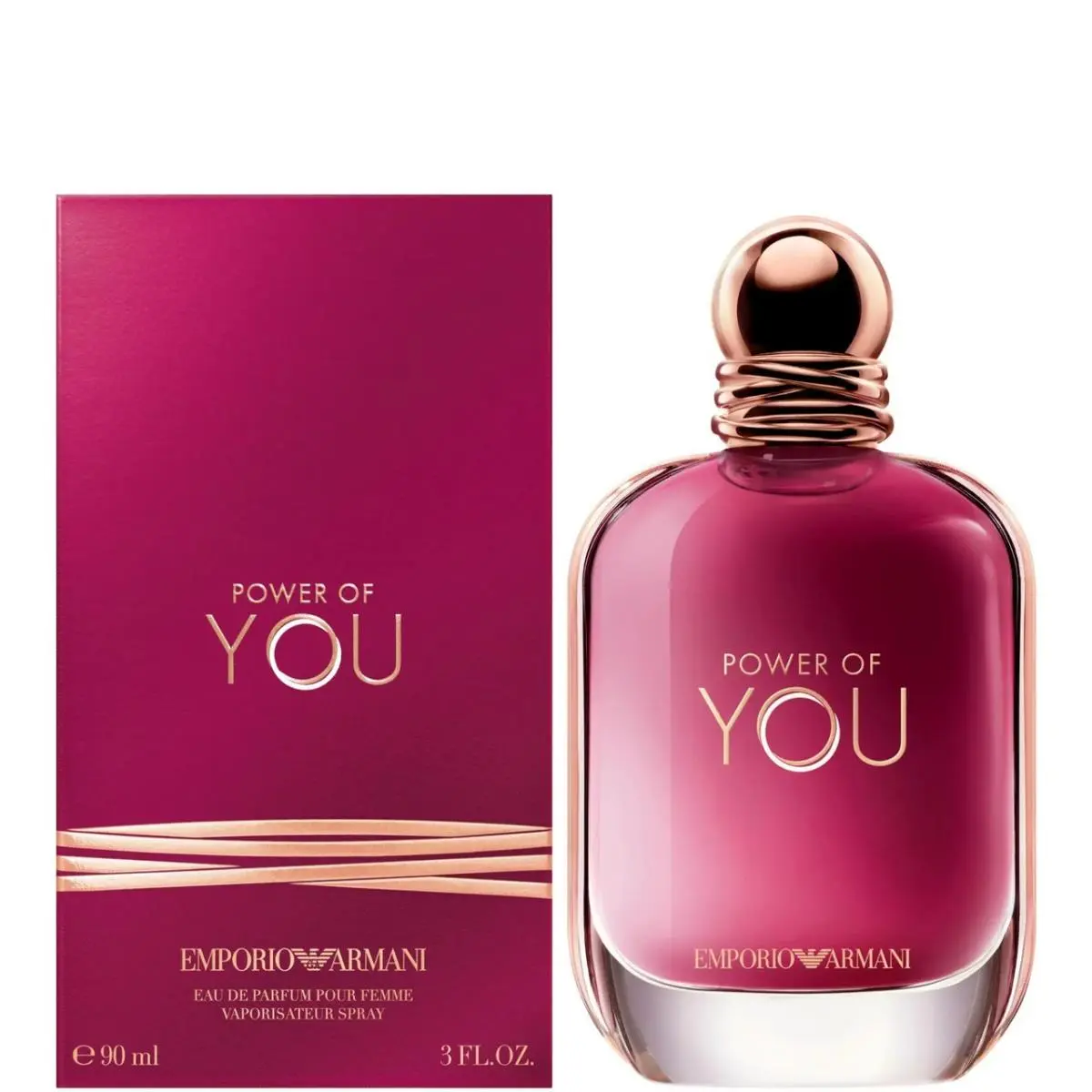 Armani Power Of You 3.04 Oz Edp Spray For Women Designer Perfume Gift For Her