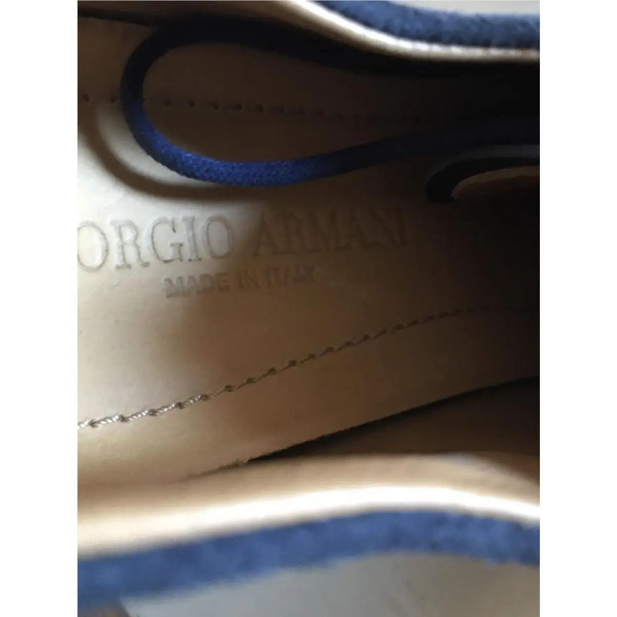 Giorgio Armani shoes - Blue 4