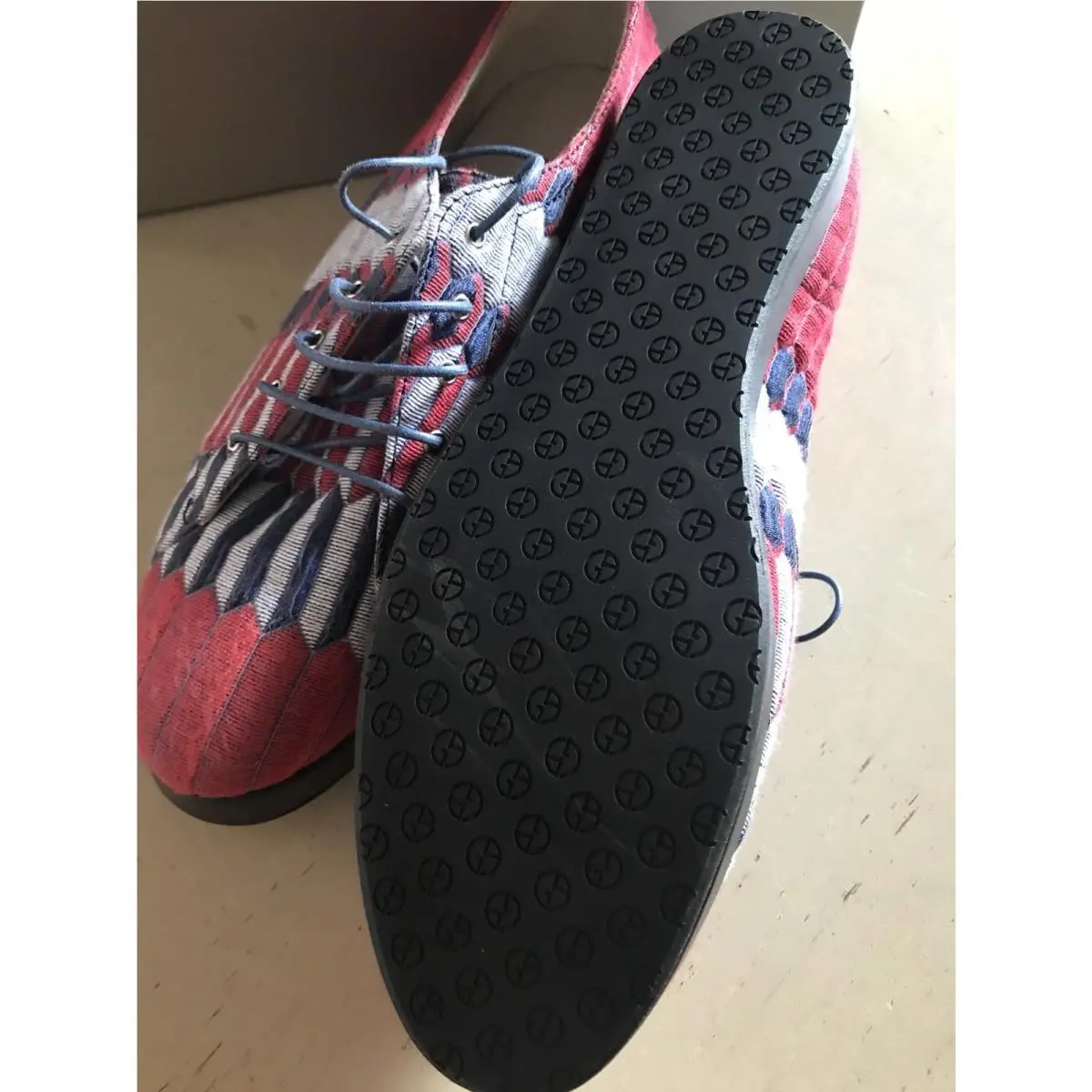 Giorgio Armani shoes - Blue Red 5