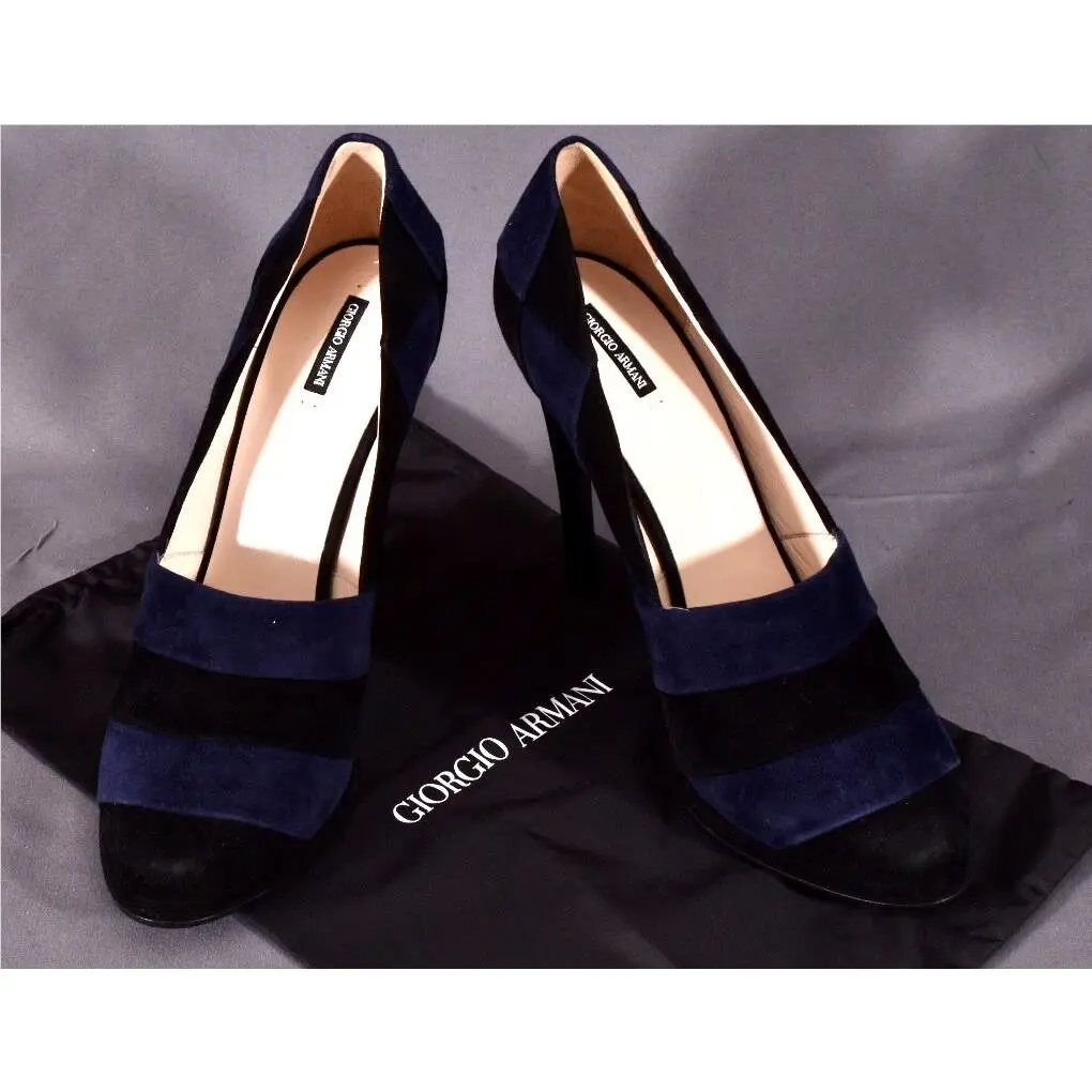 Giorgio Armani shoes - Giorgio Armani - Black Navy Blue (UPC: 8033924670730) 0