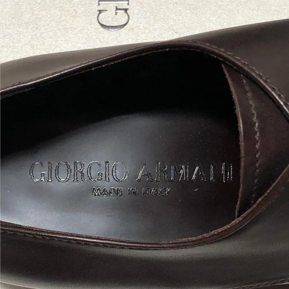 Giorgio Armani shoes - X2C036 - X2C036 - Brown (UPC: 8051401248142) 2