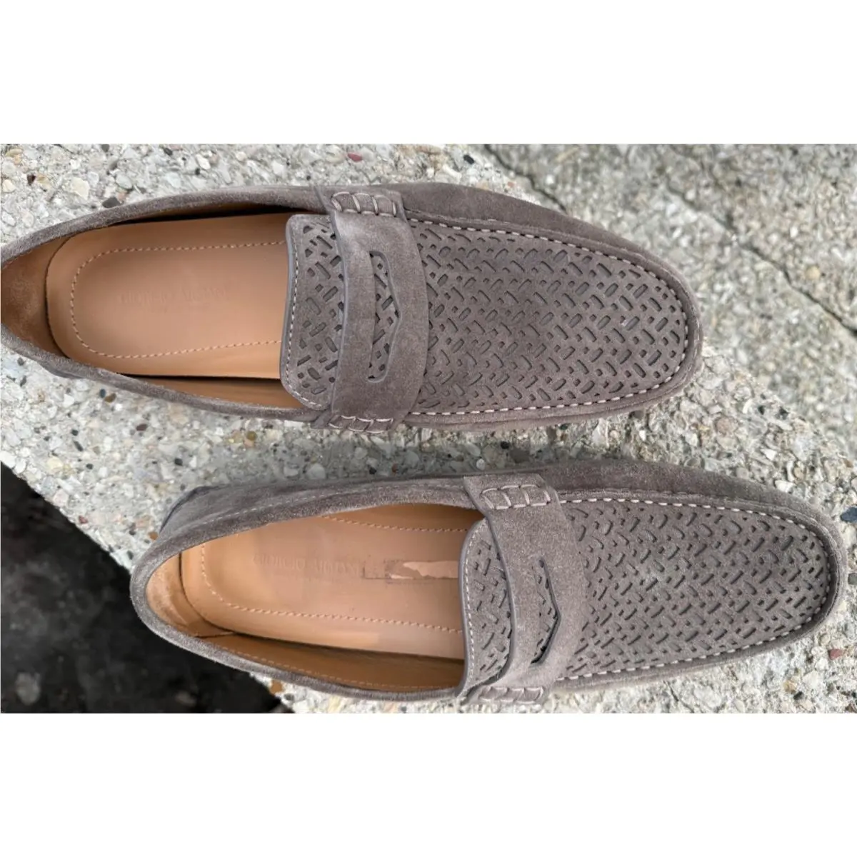 Giorgio Armani shoes - Brown (UPC: 8057970939221) 2