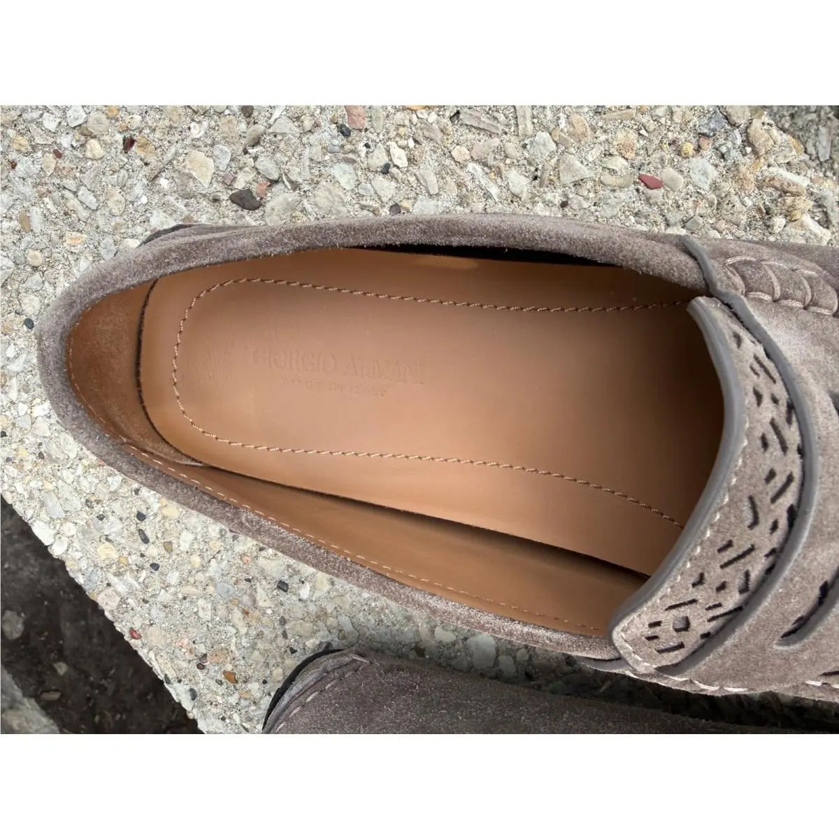 Giorgio Armani shoes - Brown (UPC: 8057970939221) 3
