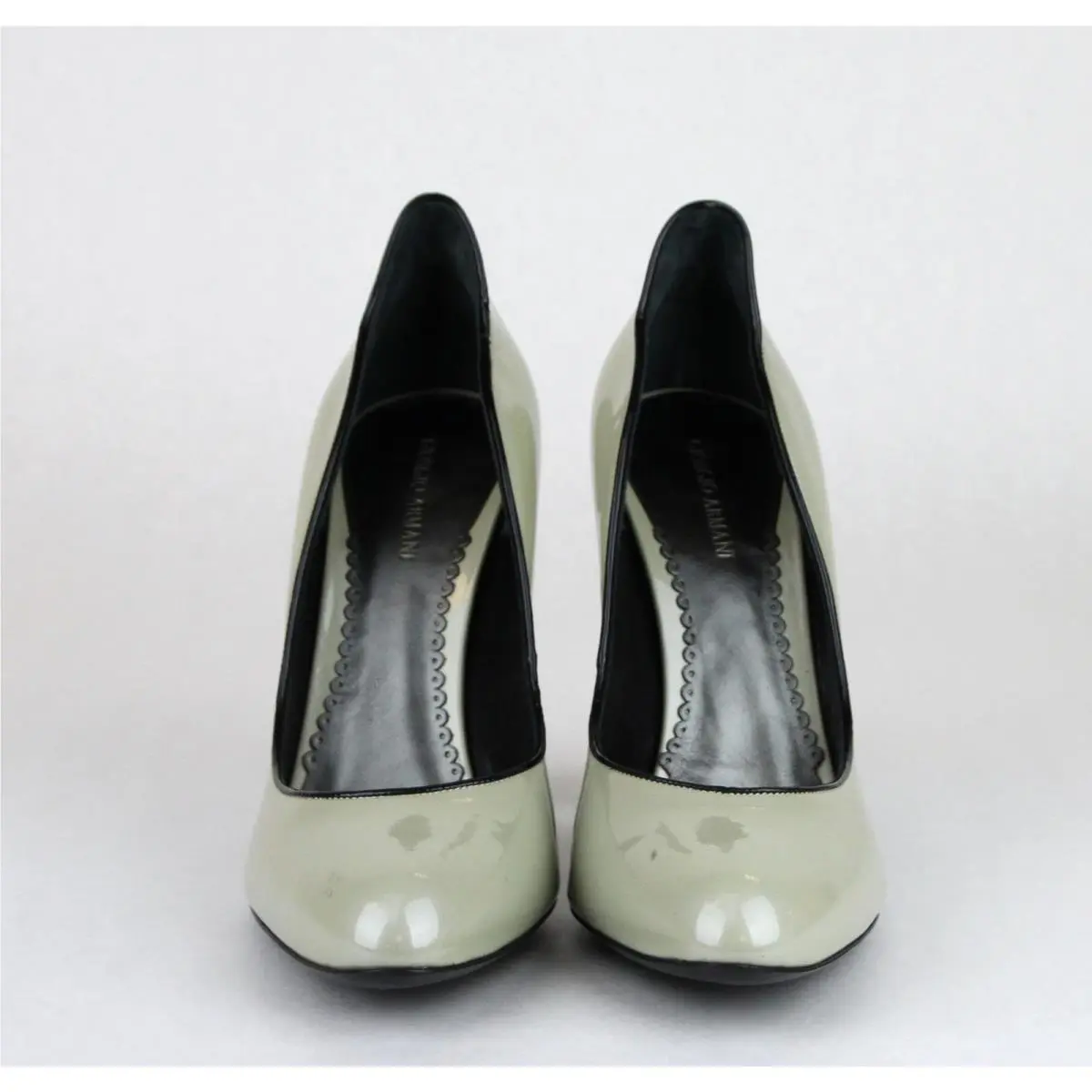 Giorgio Armani shoes - greenish silver 1
