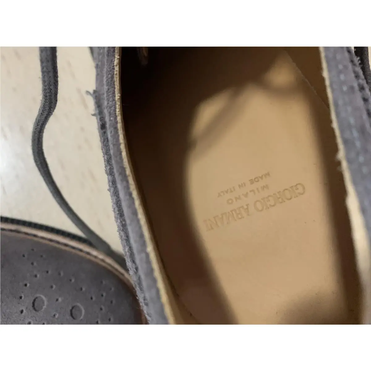 Giorgio Armani shoes - Giorgio Armani X2C561 - Gray 8