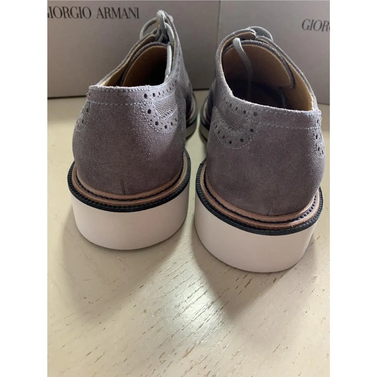 Giorgio Armani shoes - Giorgio Armani X2C561 - Gray 4
