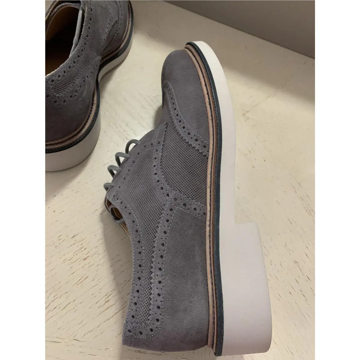 Giorgio Armani shoes - Giorgio Armani X2C561 - Gray 5