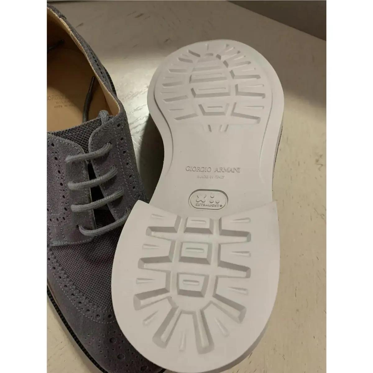 Giorgio Armani shoes - Giorgio Armani X2C561 - Gray 6