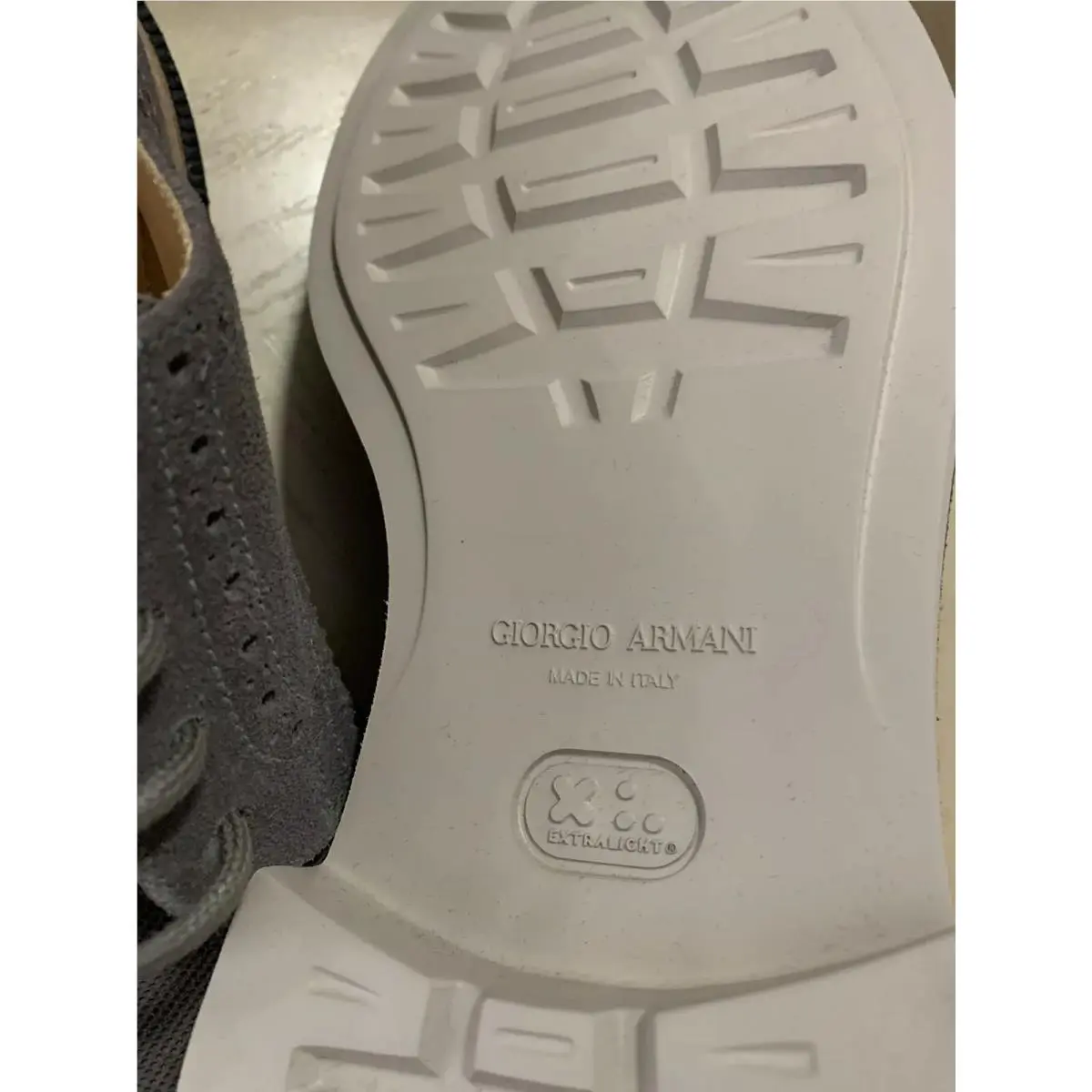 Giorgio Armani shoes - Giorgio Armani X2C561 - Gray 7