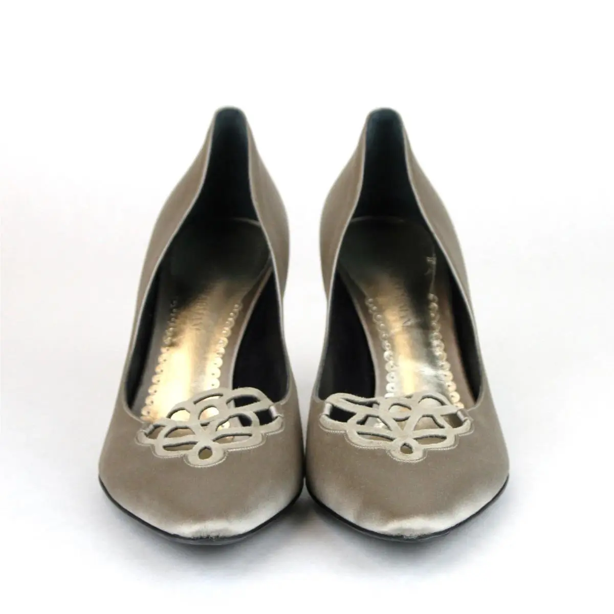 Giorgio Armani shoes - Flowers - Flowers - Silver 0