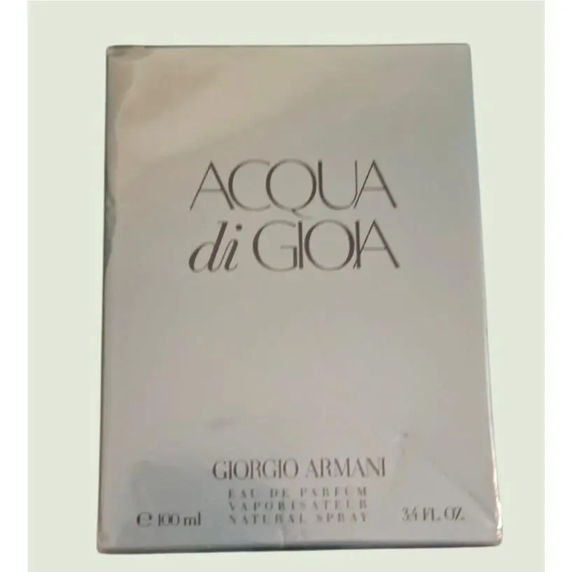 Acqua DI Gioia  3.4 oz 100 ml Edp Spray Women Box Rare by Giorgio Armani
