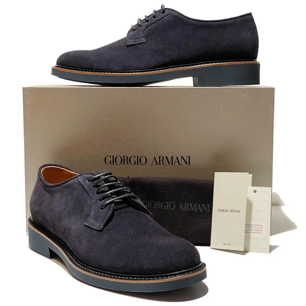 Giorgio Armani shoes - X2C610 - X2C610 - Blue (UPC: 8059029908646) 4