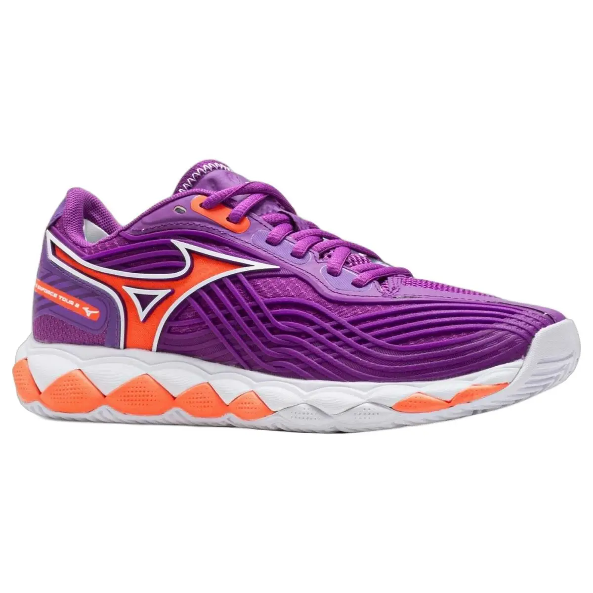 Mizuno shoes - Mizuno Wave Enforce Tour 2 Ac - 5500956L00 - Dahlia/White 3
