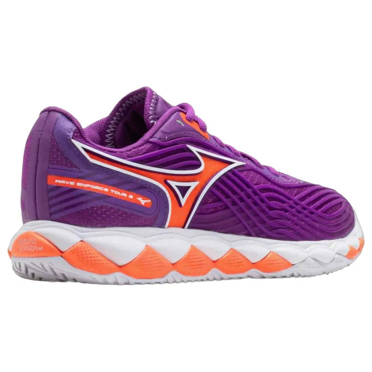 Mizuno shoes - Mizuno Wave Enforce Tour 2 Ac - 5500956L00 - Dahlia/White 4
