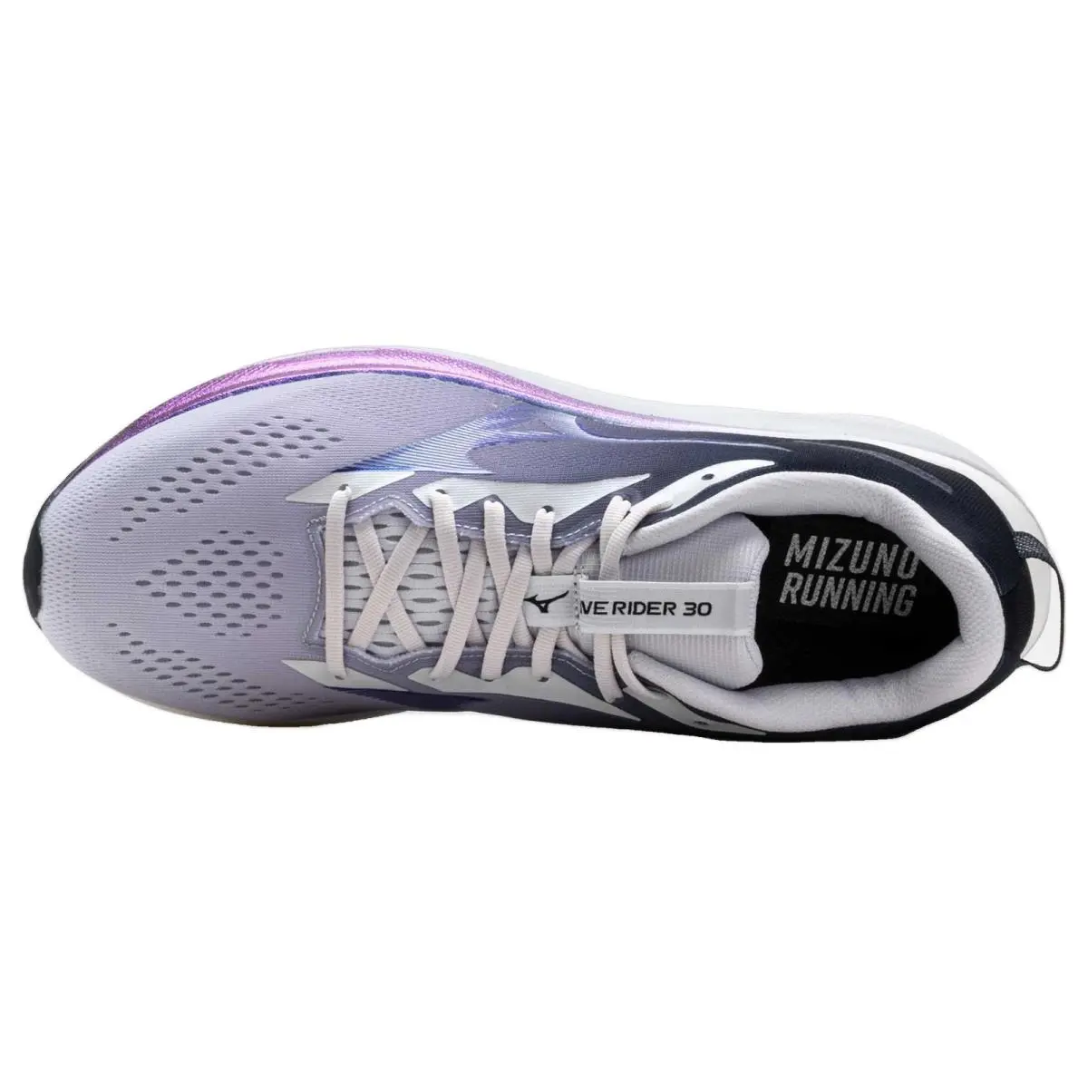 Mizuno shoes - Mizuno Wave Rider 30 - Wave Rider - 411618669F - Lilac Hint/Vulcan 1