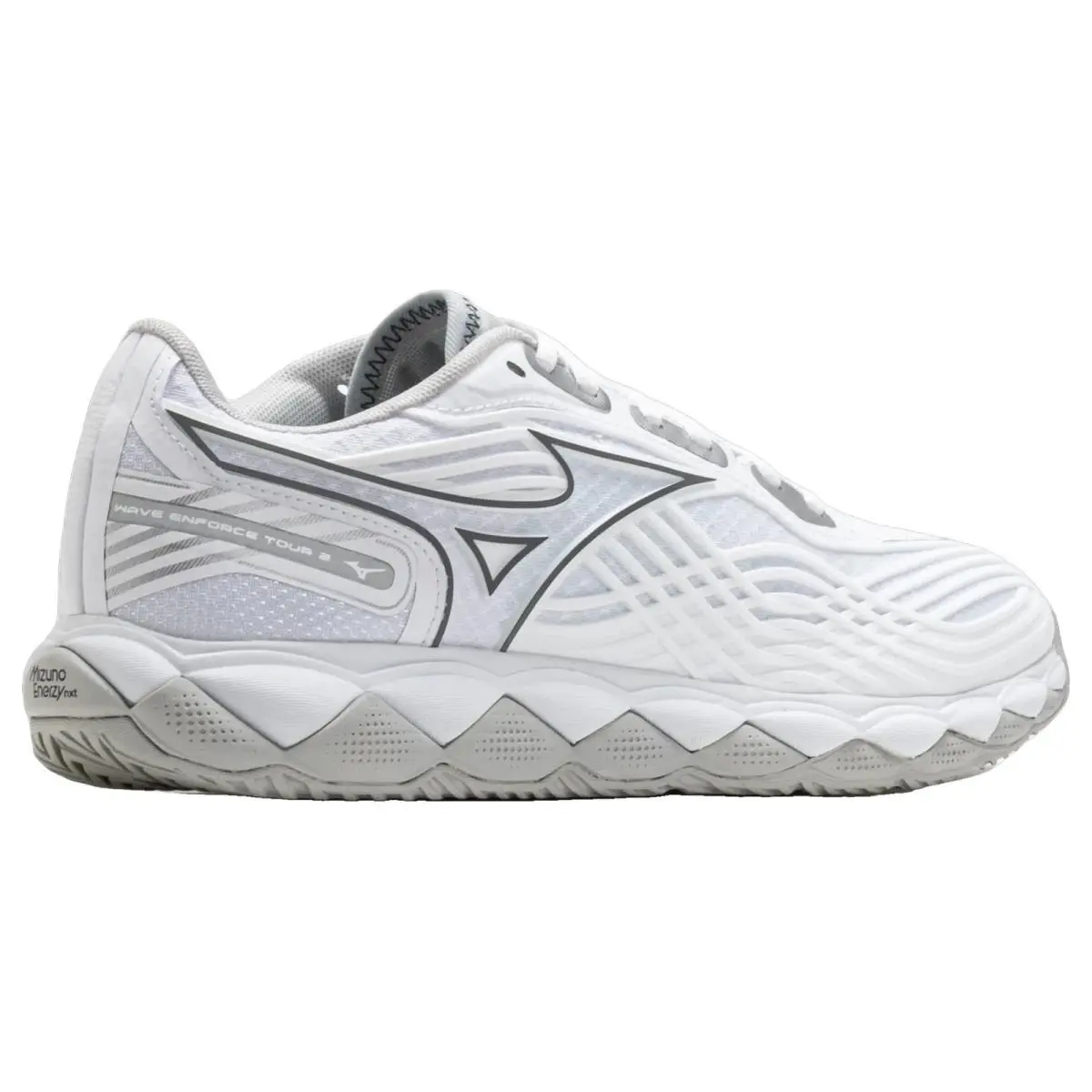 Mizuno shoes - Mizuno Wave Enforce Tour 2 Ac - 5500950073 - White/Silver 11