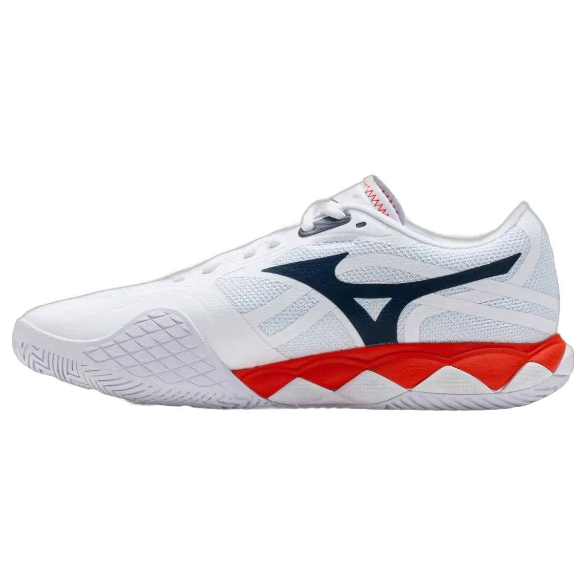 Mizuno shoes - Mizuno Wave Enforce Tour 2 Ac - 550094005A - White/Insignia Blue 0
