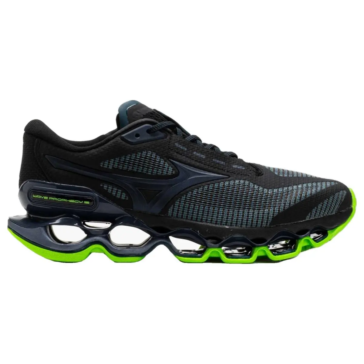 Mizuno shoes - Mizuno Wave Prophecy 15 - Wave Prophecy - 4115925V94 - Reflecting Pond/Black Glass 6