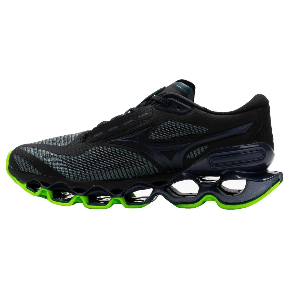 Mizuno shoes - Mizuno Wave Prophecy 15 - Wave Prophecy - 4115925V94 - Reflecting Pond/Black Glass 7