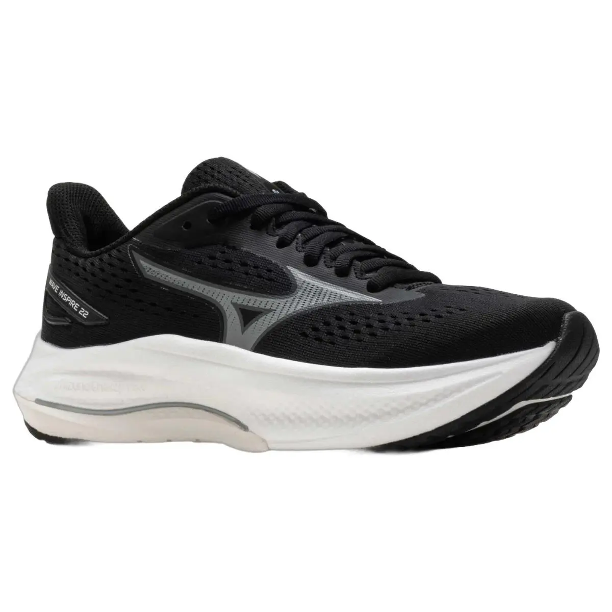 Mizuno shoes - Mizuno Wave Inspire 22 - Wave Inspire - 41155790UG - Black/Ultimate Grey 10