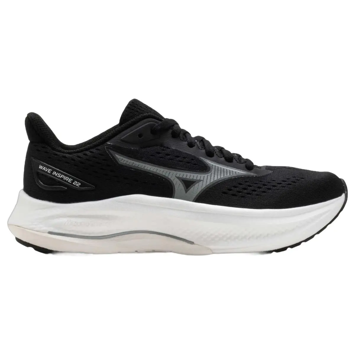 Mizuno shoes - Mizuno Wave Inspire 22 - Wave Inspire - 41155790UG - Black/Ultimate Grey 6