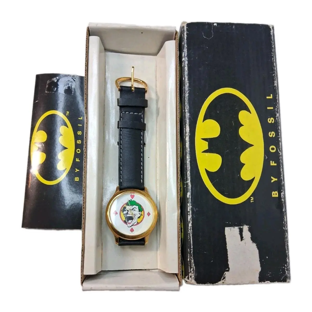 Batman The Joker Fossil Watch 1989 Ultra Rare 1/500 Vintage Bolland 2