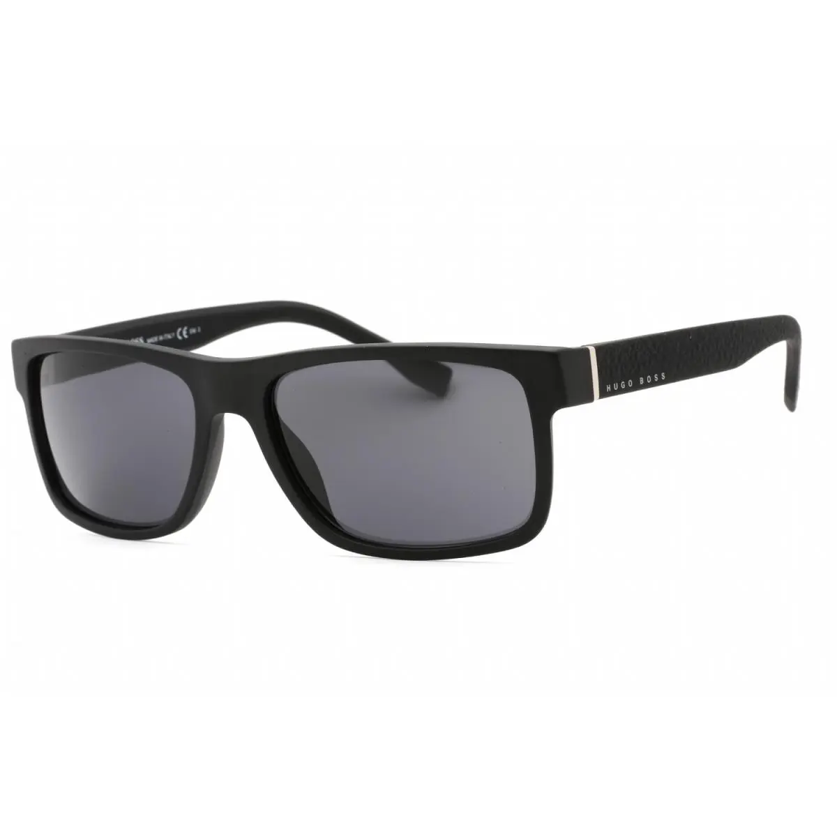 0919/S/IT 0DL5 IR Matte Black / Grey 57mm Men`s Sunglasses by Hugo Boss