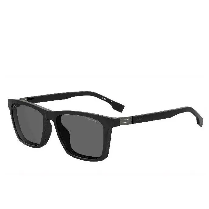 Boss 1576/CS 807 Black Sunglasses 56mm Men`s by Hugo Boss